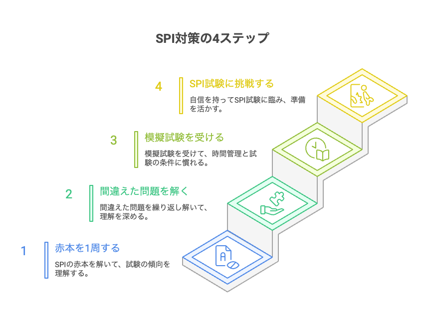 SPI対策の4ステップ